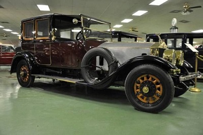 The 1913 Rolls Royce ghost once owned by the Vanderbilt family